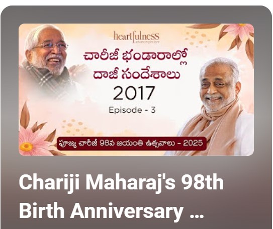 Chariji Maharaj Birth Anniversary-2025
